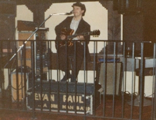 Evan playing live at Toronto Pub