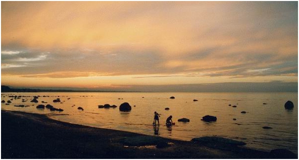 Last Wasaga Beach Ontario Sunset
