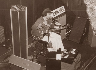 Evan playing live at McMaster University